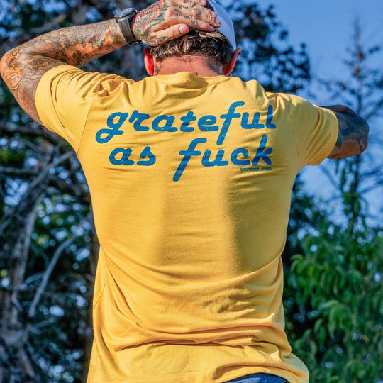 Grateful As Fuck Men's T-Shirt - One Revolver Surfboards