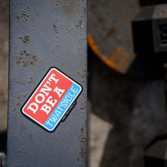 Don't Be A Twatsicle Decal - One Revolver Surfboards