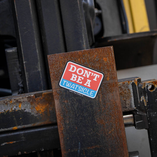 Don't Be A Twatsicle Decal - One Revolver Surfboards