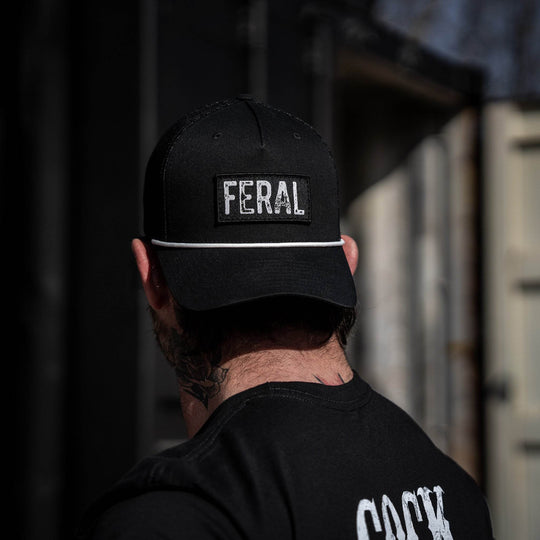 Feral Patch Rope Snapback Hat - One Revolver Surfboards