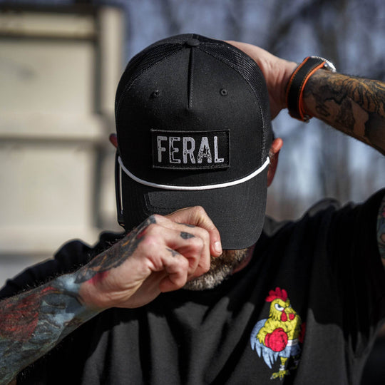 Feral Patch Rope Snapback Hat - One Revolver Surfboards