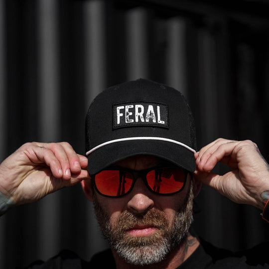 Feral Patch Rope Snapback Hat - One Revolver Surfboards