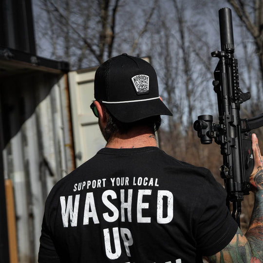 Nobody Is Coming To Save You Skull Patch Rope Snapback - One Revolver Surfboards