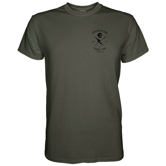 Addicted to Iron V3 Training Men's T-Shirt - One Revolver Surfboards