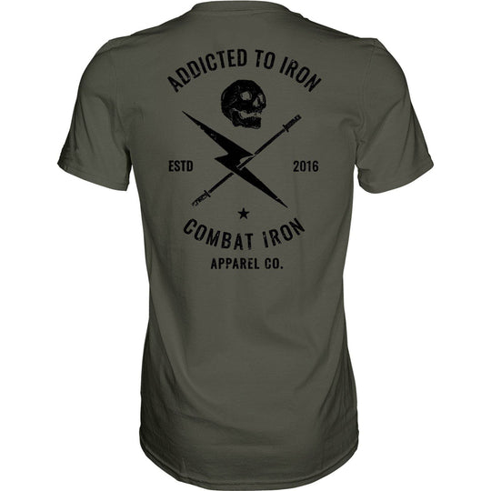 Addicted to Iron V3 Training Men's T-Shirt - One Revolver Surfboards
