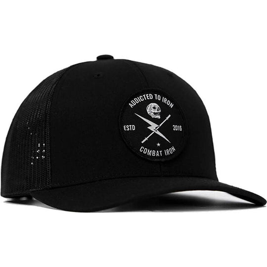 Addicted To Iron Patch Snapback Hat - One Revolver Surfboards
