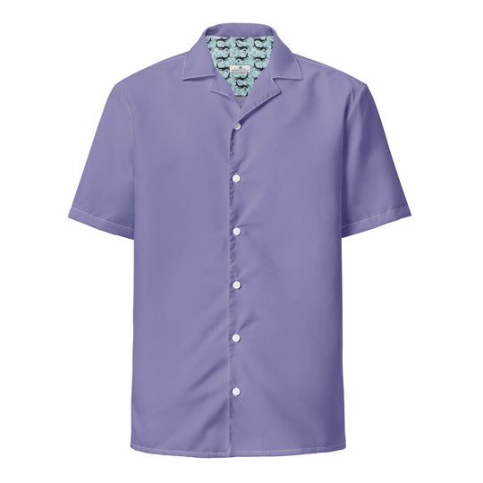 Labelless Urchin Purple Button Down Camp Shirt - One Revolver Surfboards