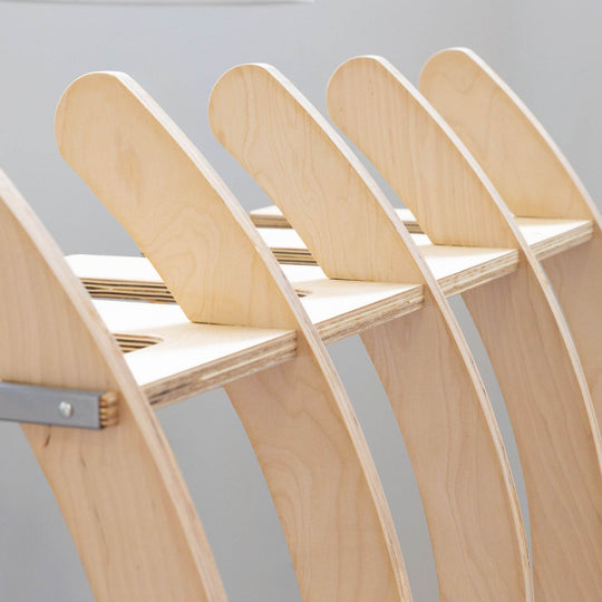 Big Sur Surfboard Storage Wood Stand | Holds 4 Surfboards - One Revolver Surfboards