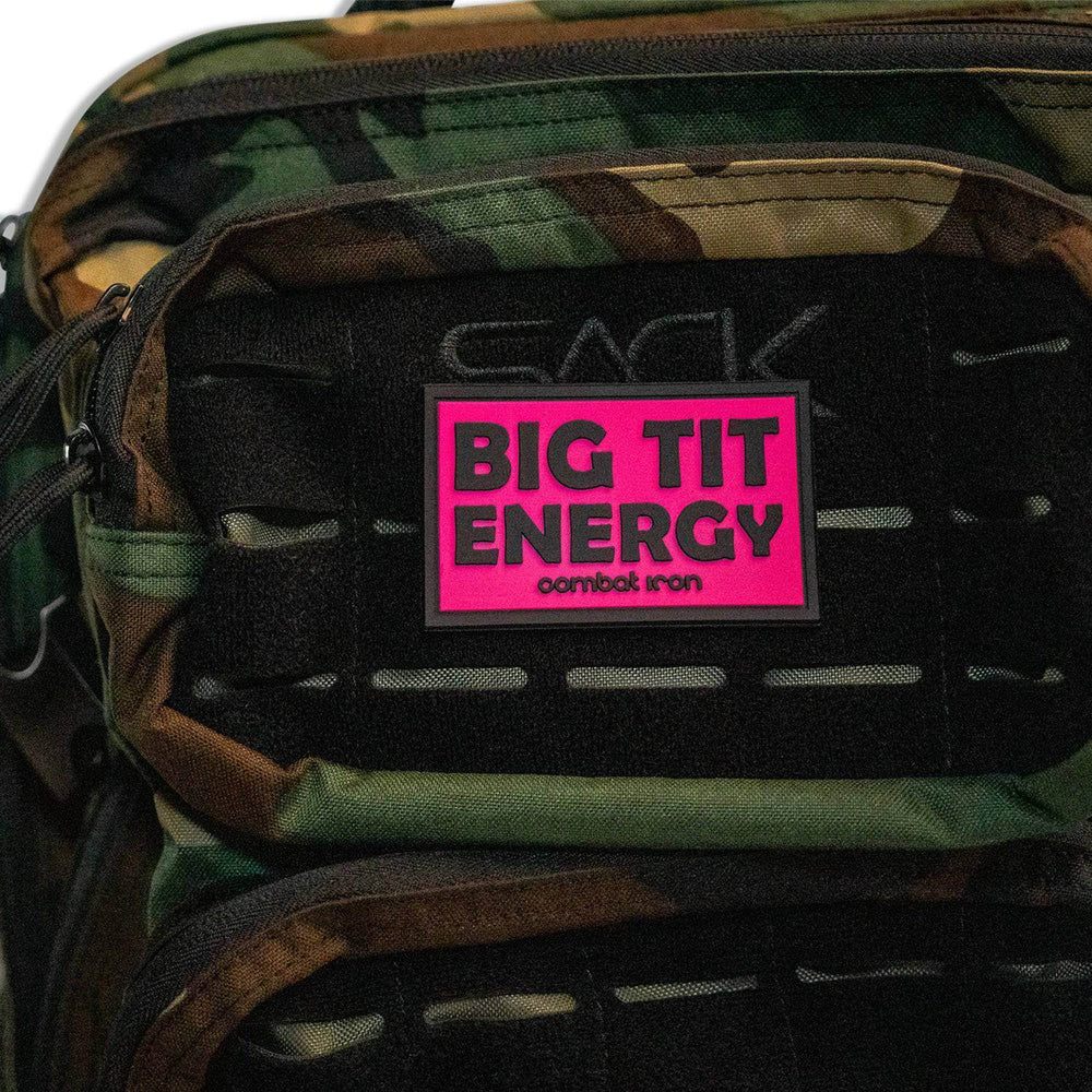 Big Tit Energy PVC Patch - One Revolver Surfboards