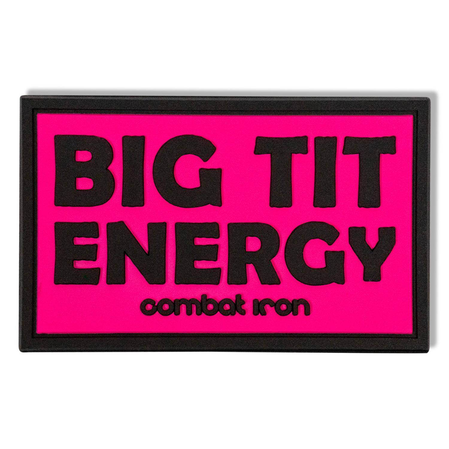 Big Tit Energy PVC Patch - One Revolver Surfboards