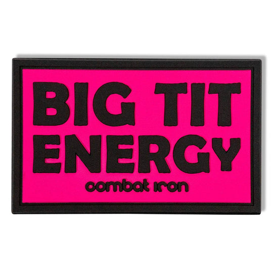 Big Tit Energy PVC Patch - One Revolver Surfboards
