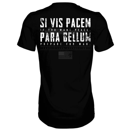 If You Want Peace Prepare For War. | SI VIS PACEM PARA BELLUM Men's T-Shirt - One Revolver Surfboards