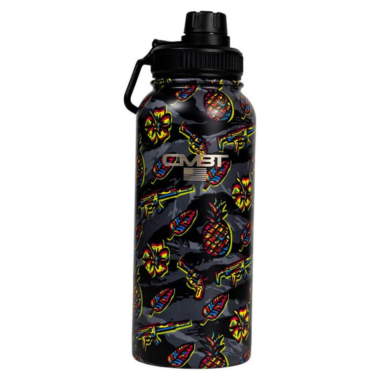32oz Metal Hydration Bottle V2 | 24hr Insulated + Drink Port - One Revolver Surfboards
