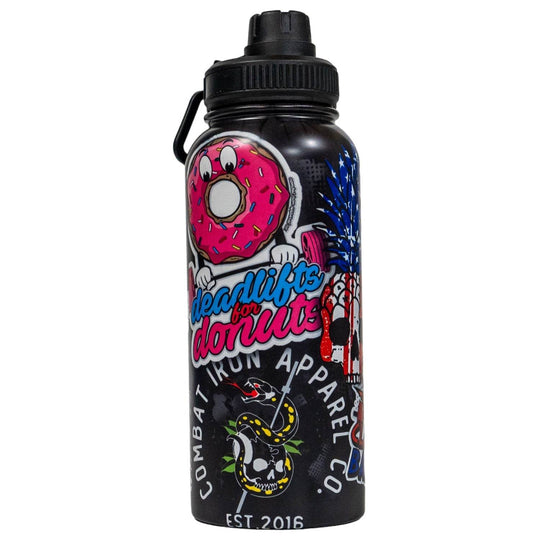 32oz Metal Hydration Bottle V2 | 24hr Insulated + Drink Port - One Revolver Surfboards