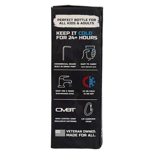 32oz Metal Hydration Bottle V2 | 24hr Insulated + Drink Port - One Revolver Surfboards