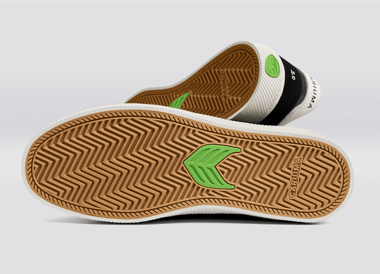 CATIBA PRO 2.0 Suede and Cordura Black Ivory Logo