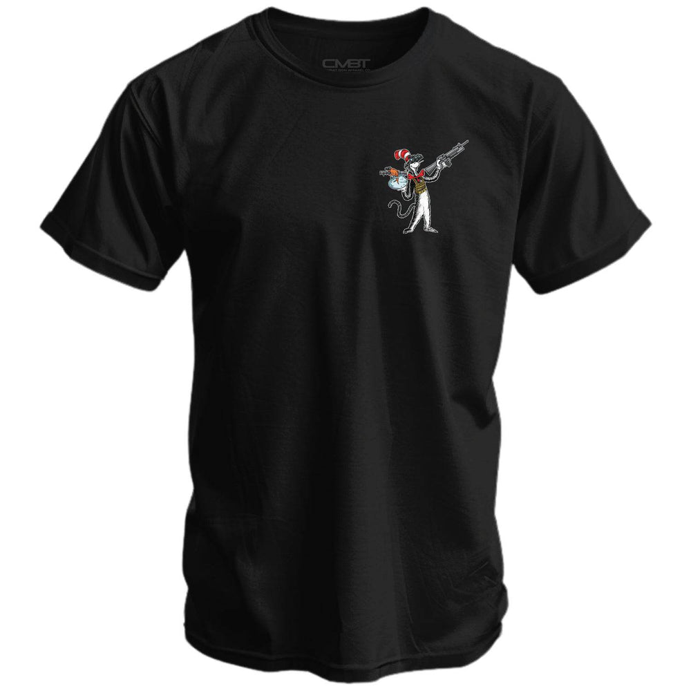 The Cat With A Gat Remix Men's T-Shirt - One Revolver Surfboards