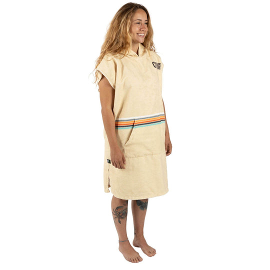 Retro Sand Changing Towel Poncho (Medium) - One Revolver Surfboards