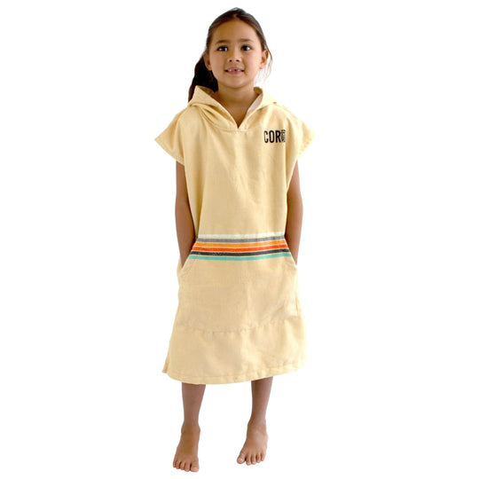 Retro Sand Changing Towel Poncho - Kids (Small) - One Revolver Surfboards