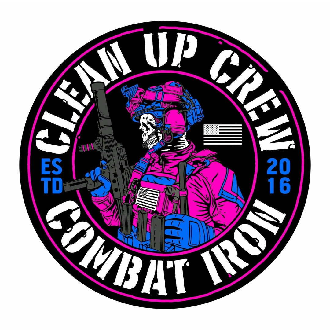 Clean Up Crew Operator Miami Decal Sticker - One Revolver Surfboards