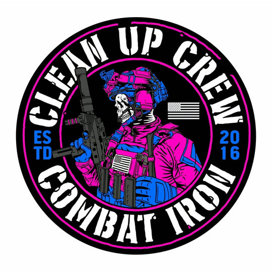 Clean Up Crew Operator Miami Decal Sticker - One Revolver Surfboards