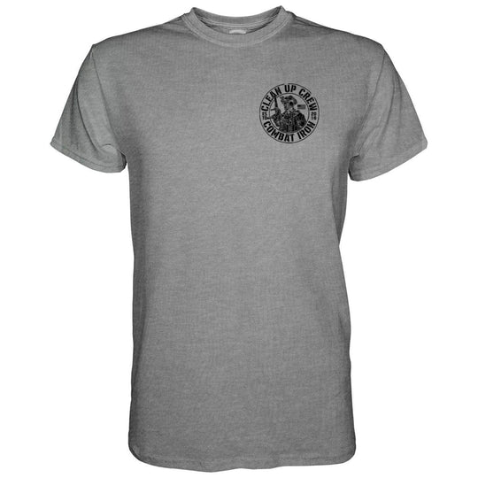 Clean up Crew Operator Skull Men's T-Shirt - One Revolver Surfboards