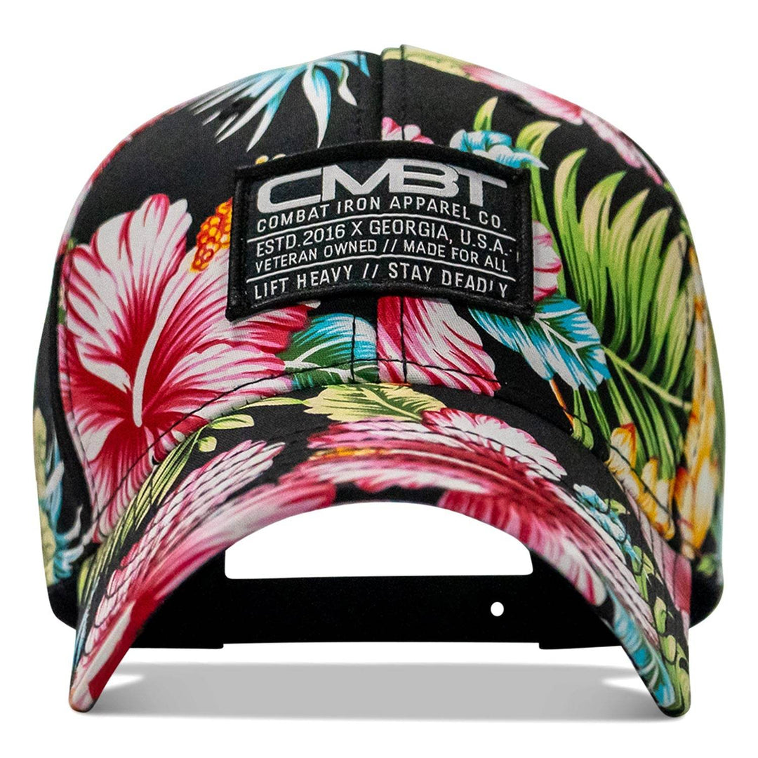 Branded CMBT Labeled Mid-Profile Snapback Hat - One Revolver Surfboards