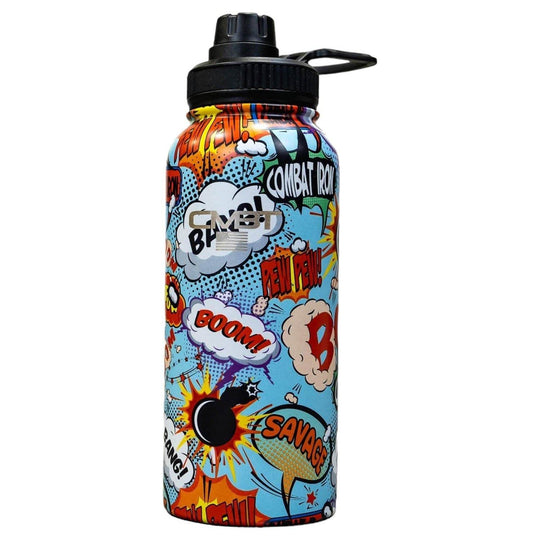 32oz Metal Hydration Bottle V2 | 24hr Insulated + Drink Port - One Revolver Surfboards