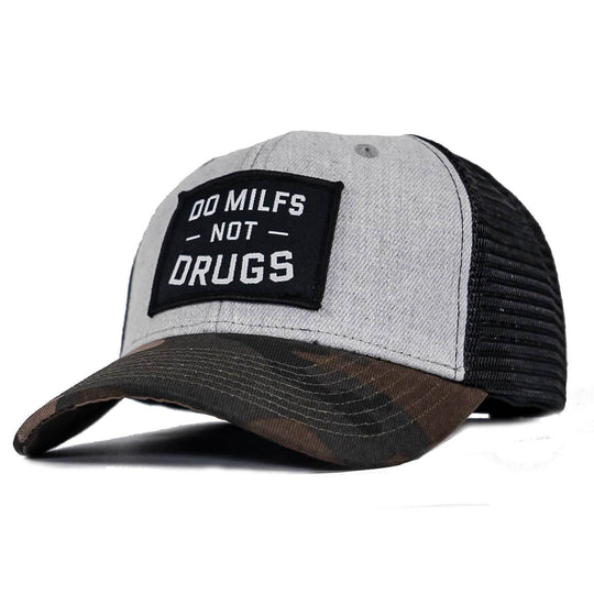 Do Milfs. Not Drugs. Patch Snapback HAT - One Revolver Surfboards