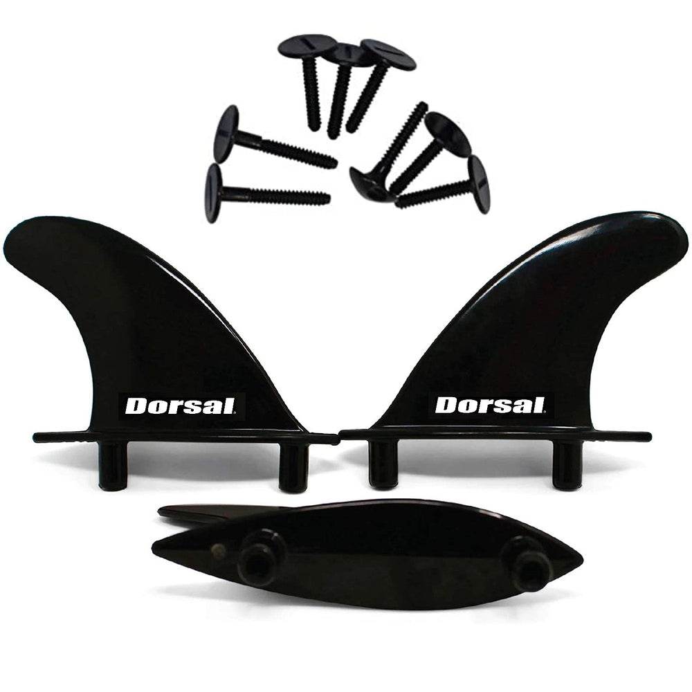DORSAL Soft Top Surfboard Fin Set of 3 Thrusters - One Revolver Surfboards