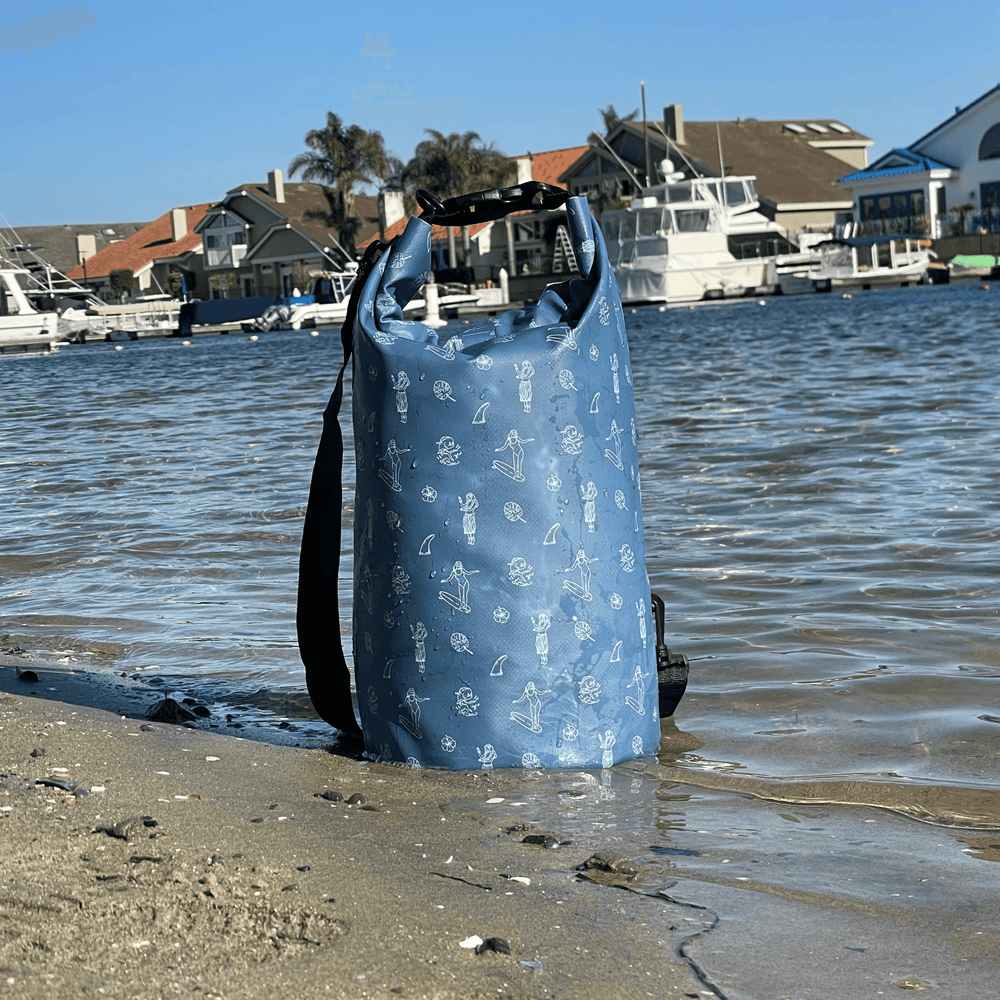 Dry Bags (Hawaiian Print): 3L, 5L, 10L, 15, and 3-Packs - One Revolver Surfboards