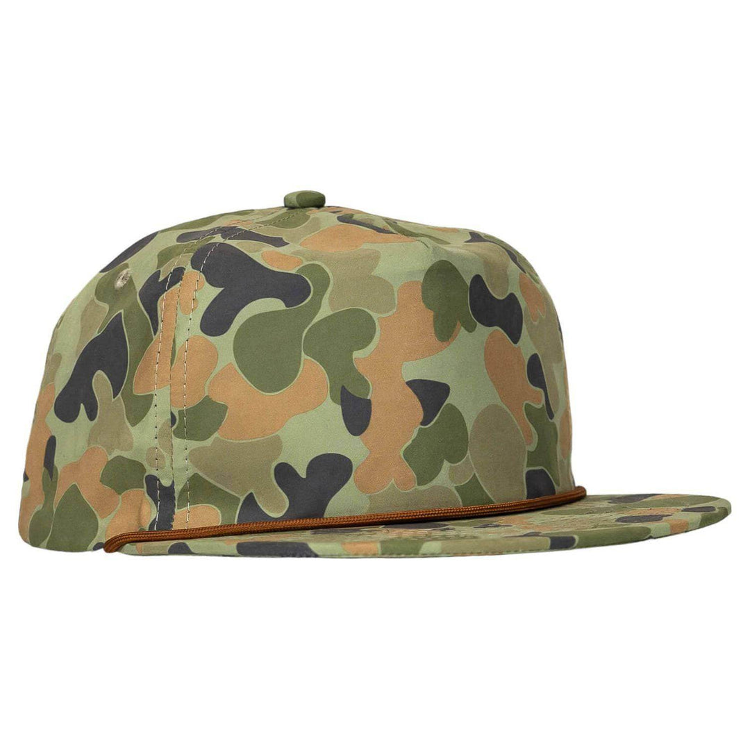Crushable Rope Snapback Hat | Duck Camo - One Revolver Surfboards