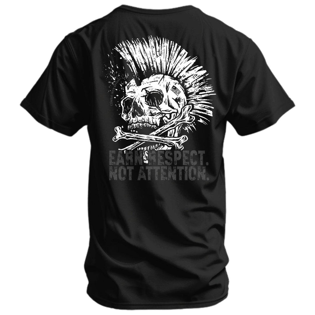 Earn Respect. Not Attention. Skull Men's T-Shirt - One Revolver Surfboards