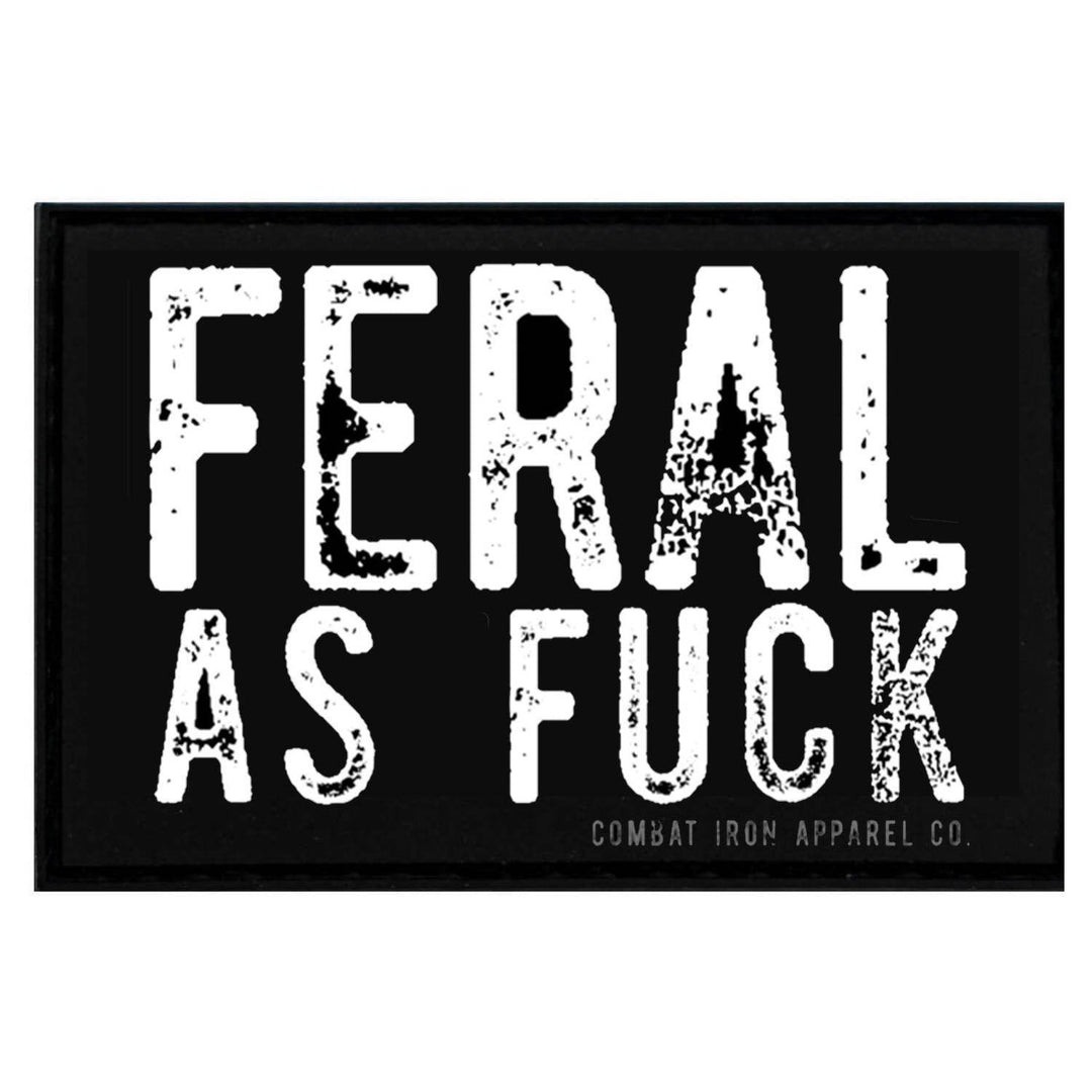 Feral As Fuck PVC Patch - One Revolver Surfboards