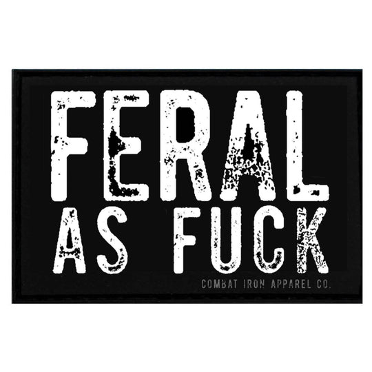 Feral As Fuck PVC Patch - One Revolver Surfboards