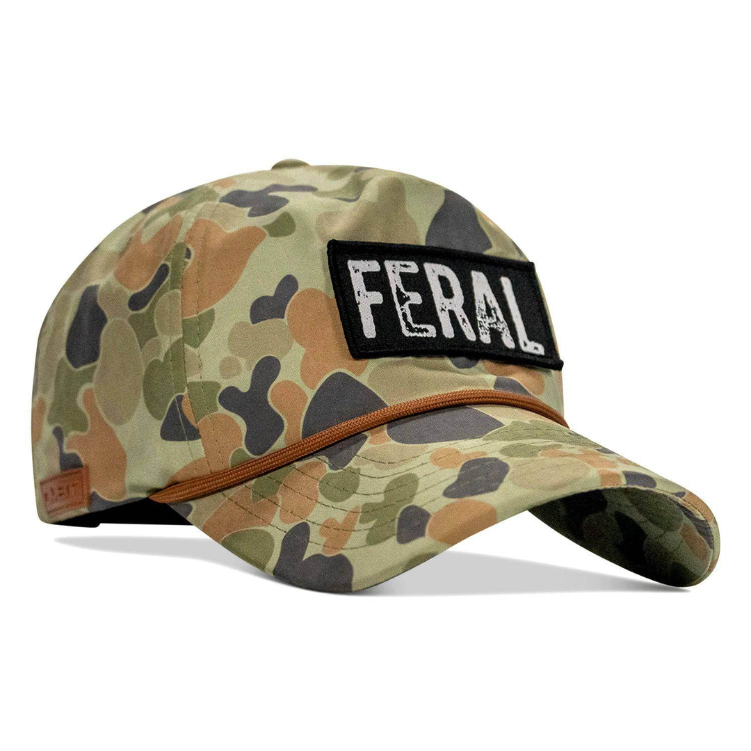 Feral Patch Crushable Rope Snapback Hat - One Revolver Surfboards