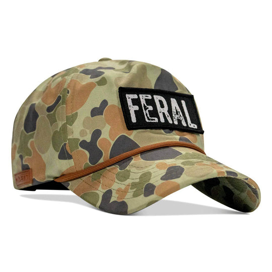 Feral Patch Crushable Rope Snapback Hat - One Revolver Surfboards