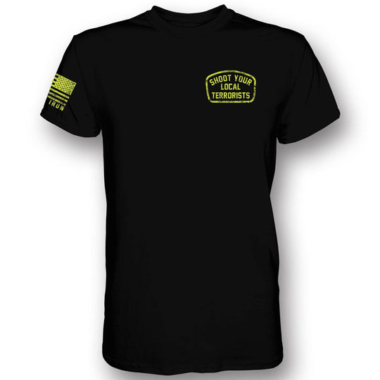 Shoot Your Local Terrorists Men's T-Shirt - One Revolver Surfboards