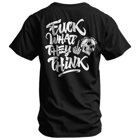 Fuck What They Think Skull Men's T-Shirt - One Revolver Surfboards