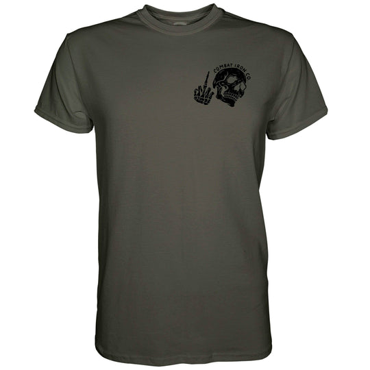 Fuck What They Think Skull Men's T-Shirt - One Revolver Surfboards