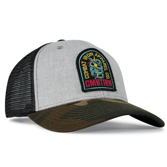 NEON DEFENDER PATCH SNAPBACK HAT - One Revolver Surfboards