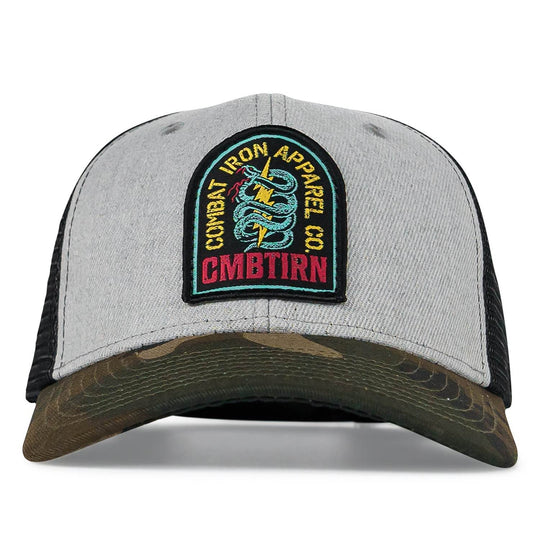 NEON DEFENDER PATCH SNAPBACK HAT - One Revolver Surfboards