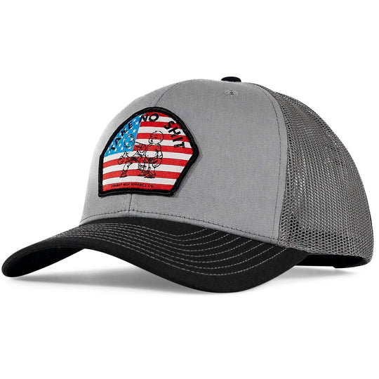 Take No Shit American Flag Patch SnapBack - One Revolver Surfboards