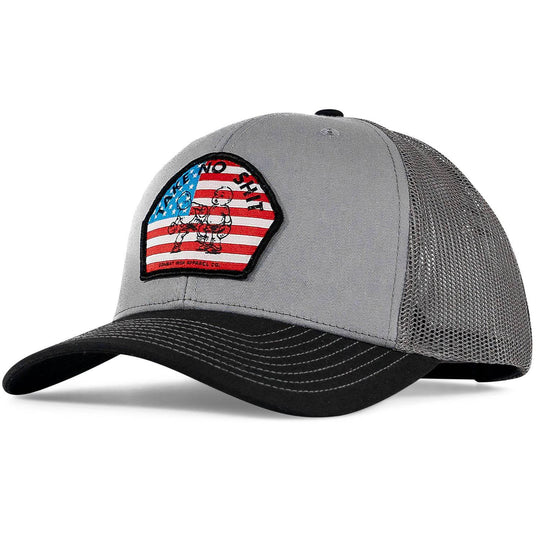 Take No Shit American Flag Patch SnapBack - One Revolver Surfboards