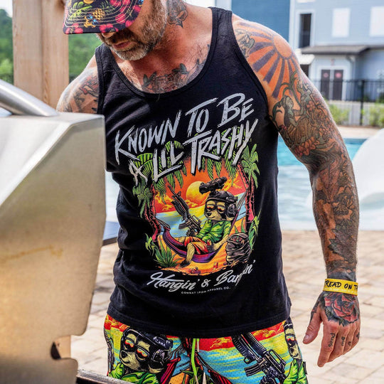 Known To Be A Lil Trashy Raccoon Men's Tank - One Revolver Surfboards