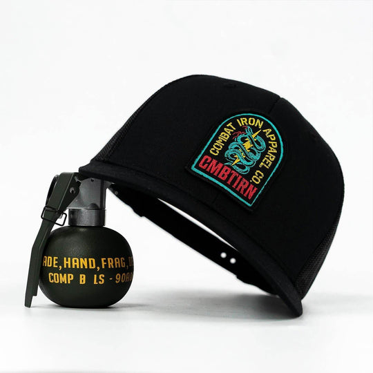 NEON DEFENDER PATCH SNAPBACK HAT - One Revolver Surfboards