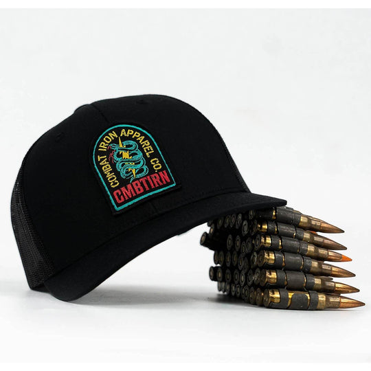 NEON DEFENDER PATCH SNAPBACK HAT - One Revolver Surfboards