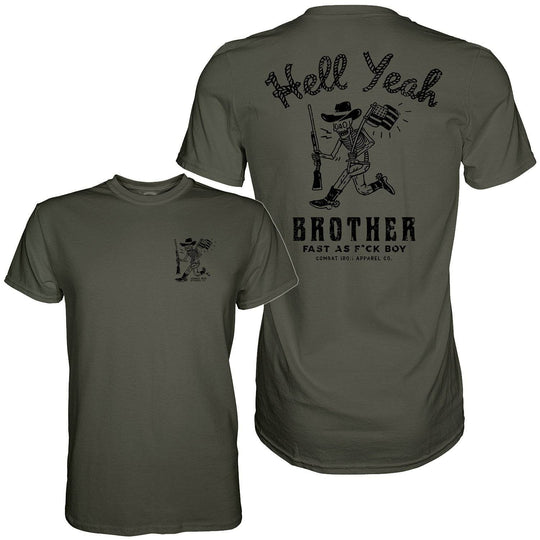 Hell Yeah Brother Cowboy Men's T-Shirt - One Revolver Surfboards