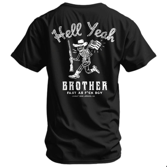 Hell Yeah Brother Cowboy Men's T-Shirt - One Revolver Surfboards