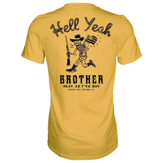 Hell Yeah Brother Cowboy Men's T-Shirt - One Revolver Surfboards
